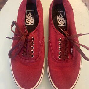 Maroon Vans - Never Worn